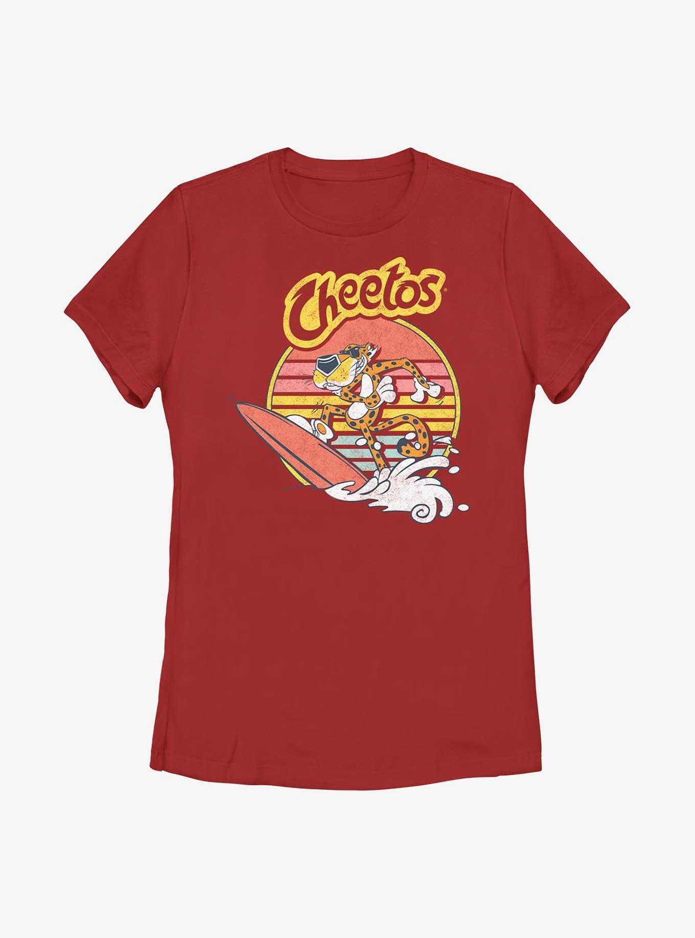 Cheetos Surfing Chester Catching Waves Womens T-Shirt, , hi-res
