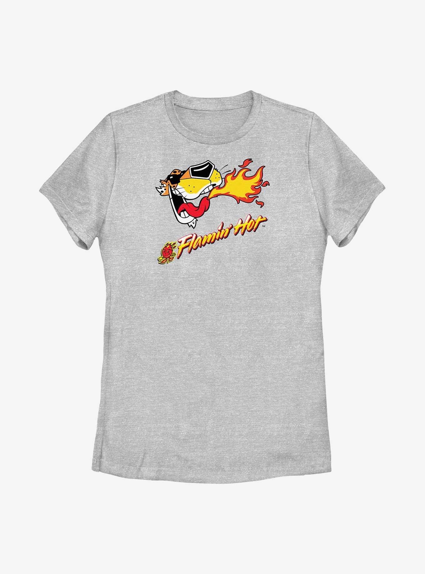 Cheetos Flamin Hot Chester Head Womens T-Shirt