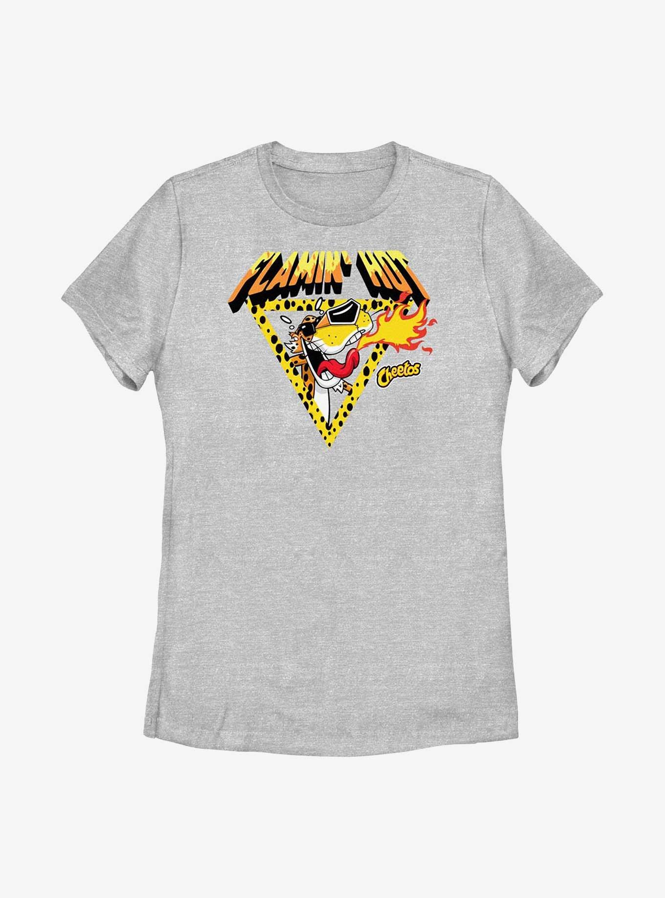 Cheetos Flamin' Hot Portrait Womens T-Shirt