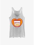 Maruchan Instant Lunch Heart Womens Tank Top, WHITE HTR, hi-res