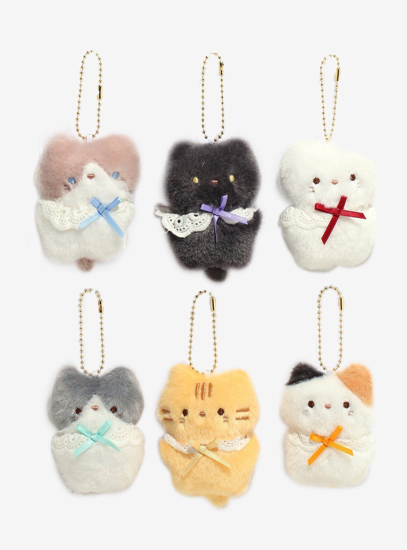 Plush Cat Blind Assorted Keychain, , hi-res