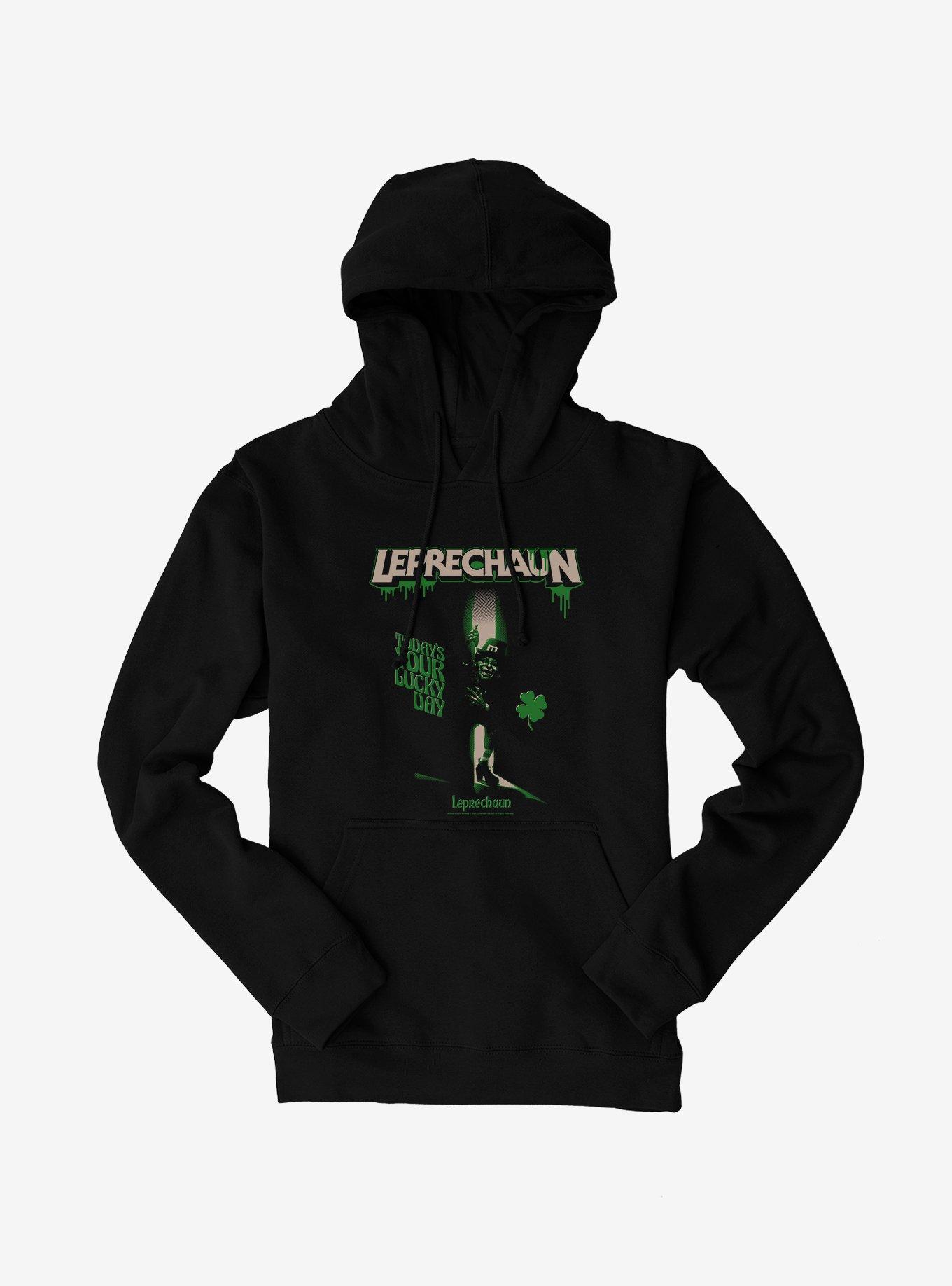 Leprechaun Lucky Day Clover Hoodie