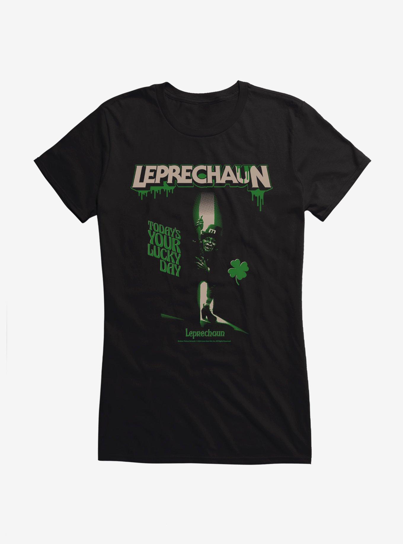 Leprechaun Lucky Day Clover Girls T-Shirt, , hi-res