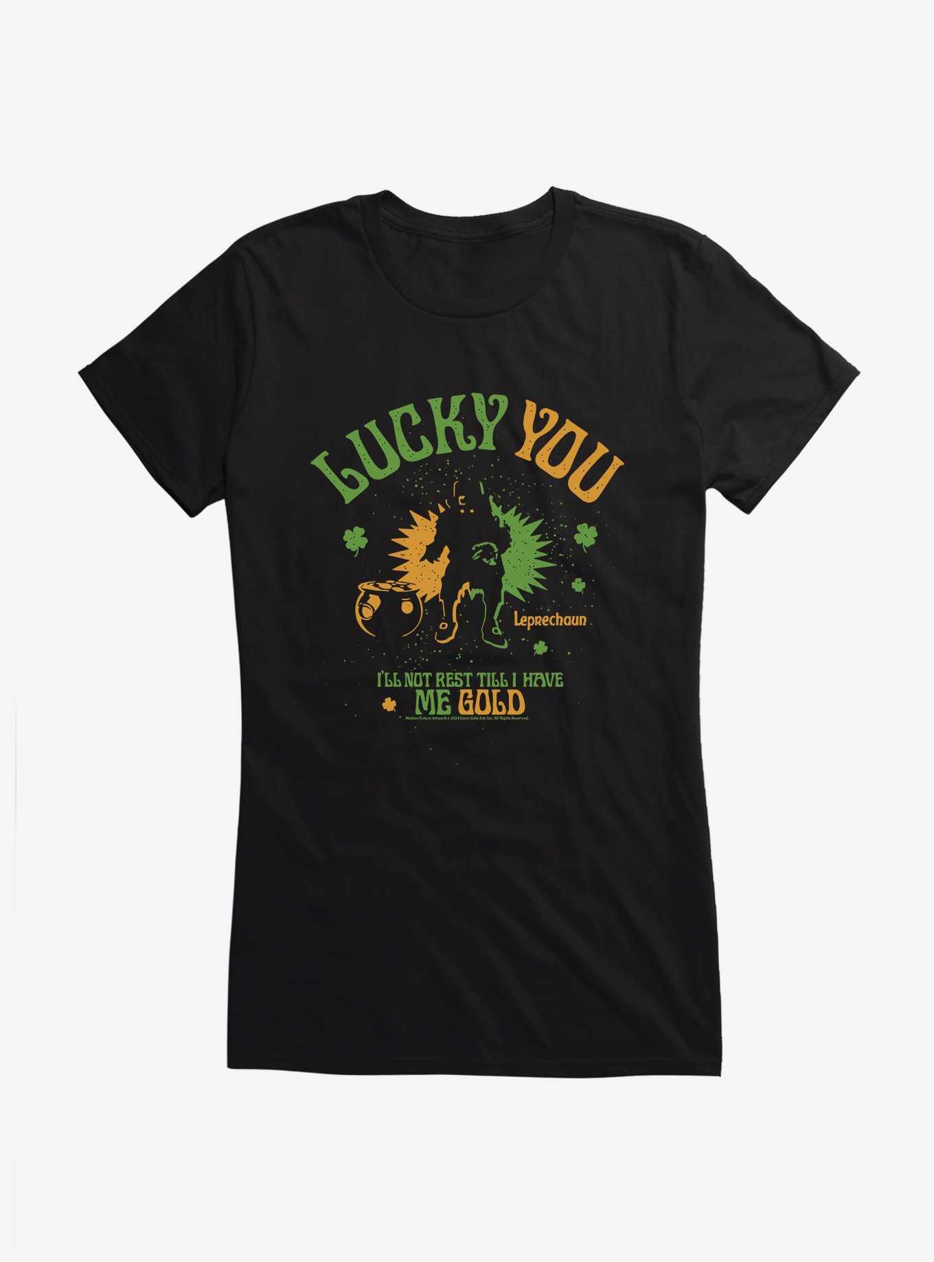 Leprechaun Lucky You Girls T-Shirt, , hi-res