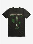 Leprechaun Lucky Day Clover T-Shirt, BLACK, hi-res