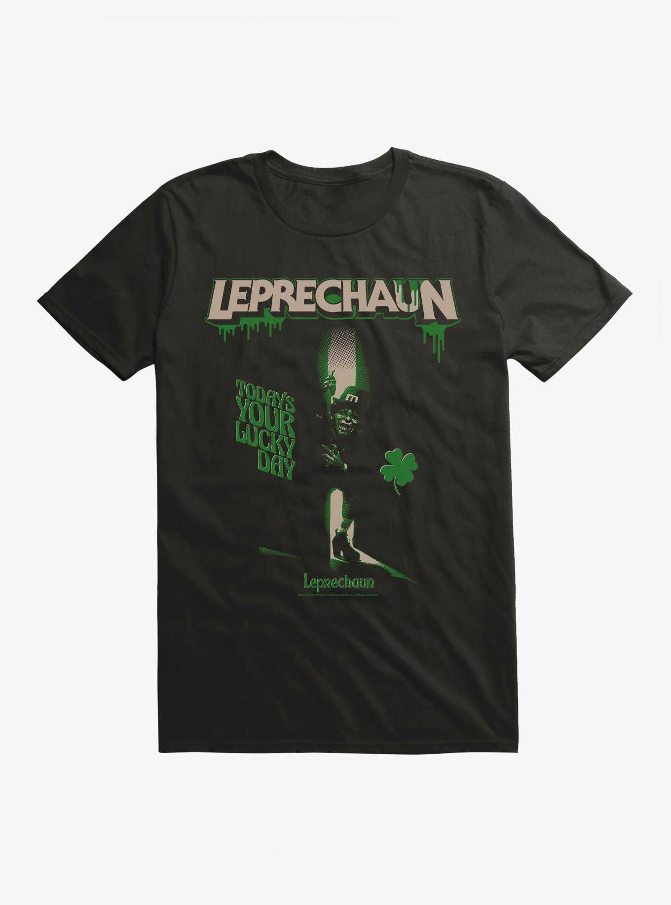 Leprechaun Lucky Day Clover T-Shirt, , hi-res