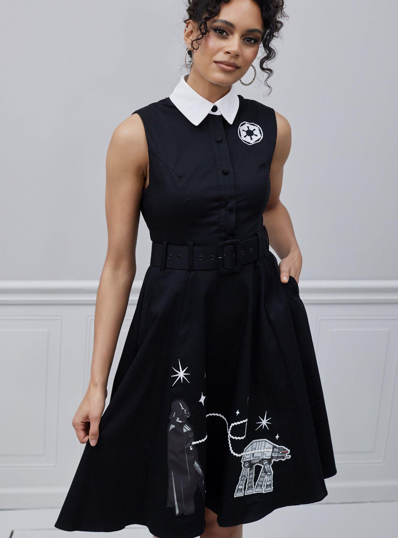 Her Universe Star Wars Darth Vader & AT-AT Retro Dress Her Universe Exclusive, MULTI, hi-res