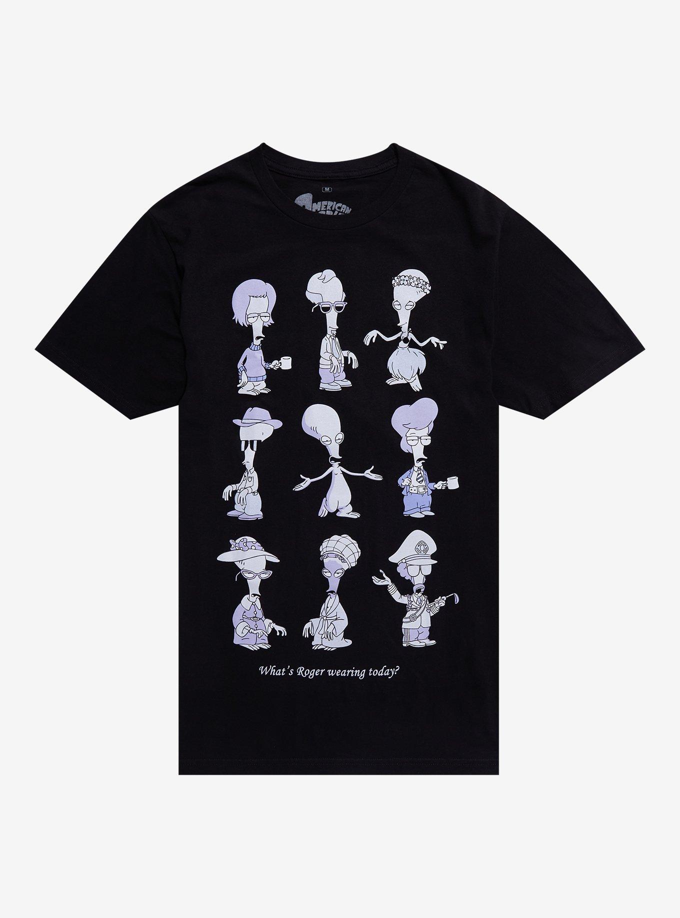 American Dad Roger Grid T-Shirt Hot Topic