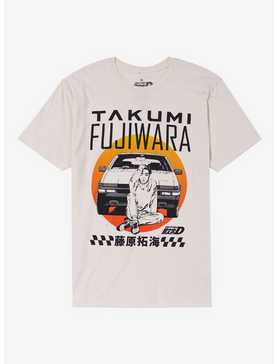 Initial D Takumi Circle Portrait T-Shirt, , hi-res