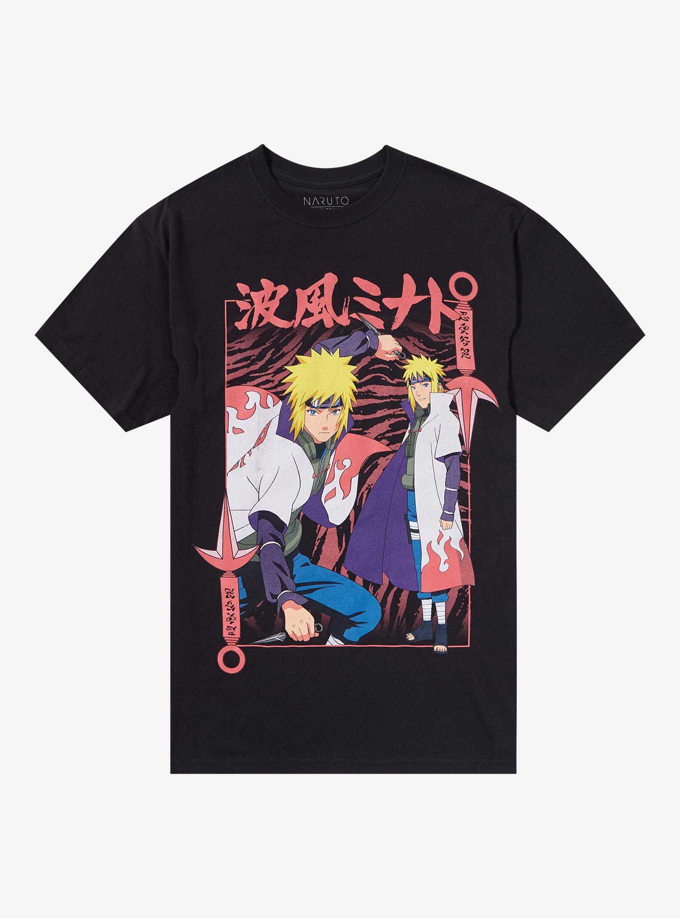 Naruto Shippuden Minato Namikaze Collage T-Shirt, , hi-res