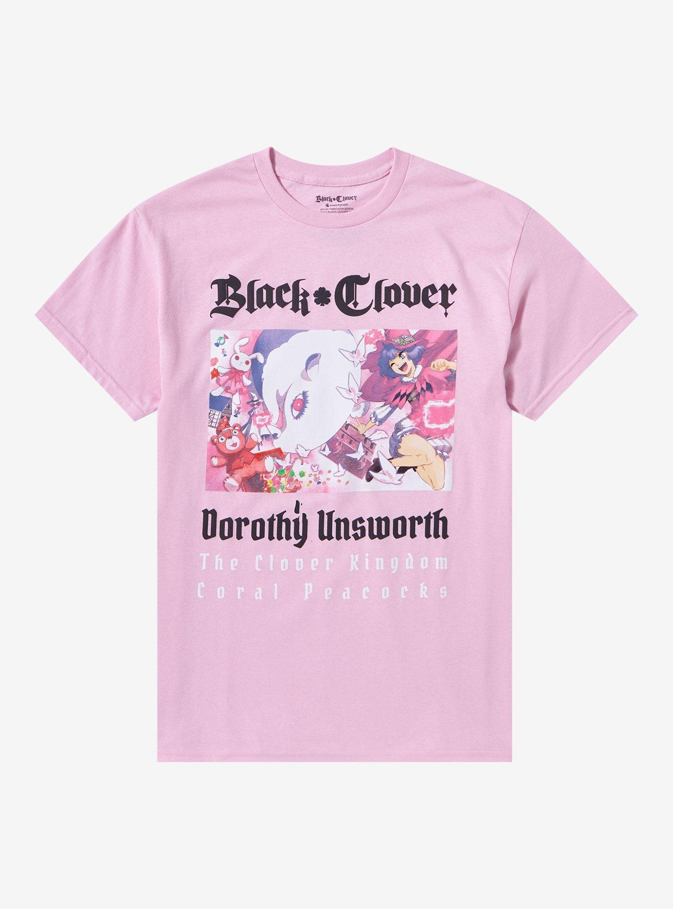 Black Clover Dorothy Unsworth T-Shirt, PINK, hi-res