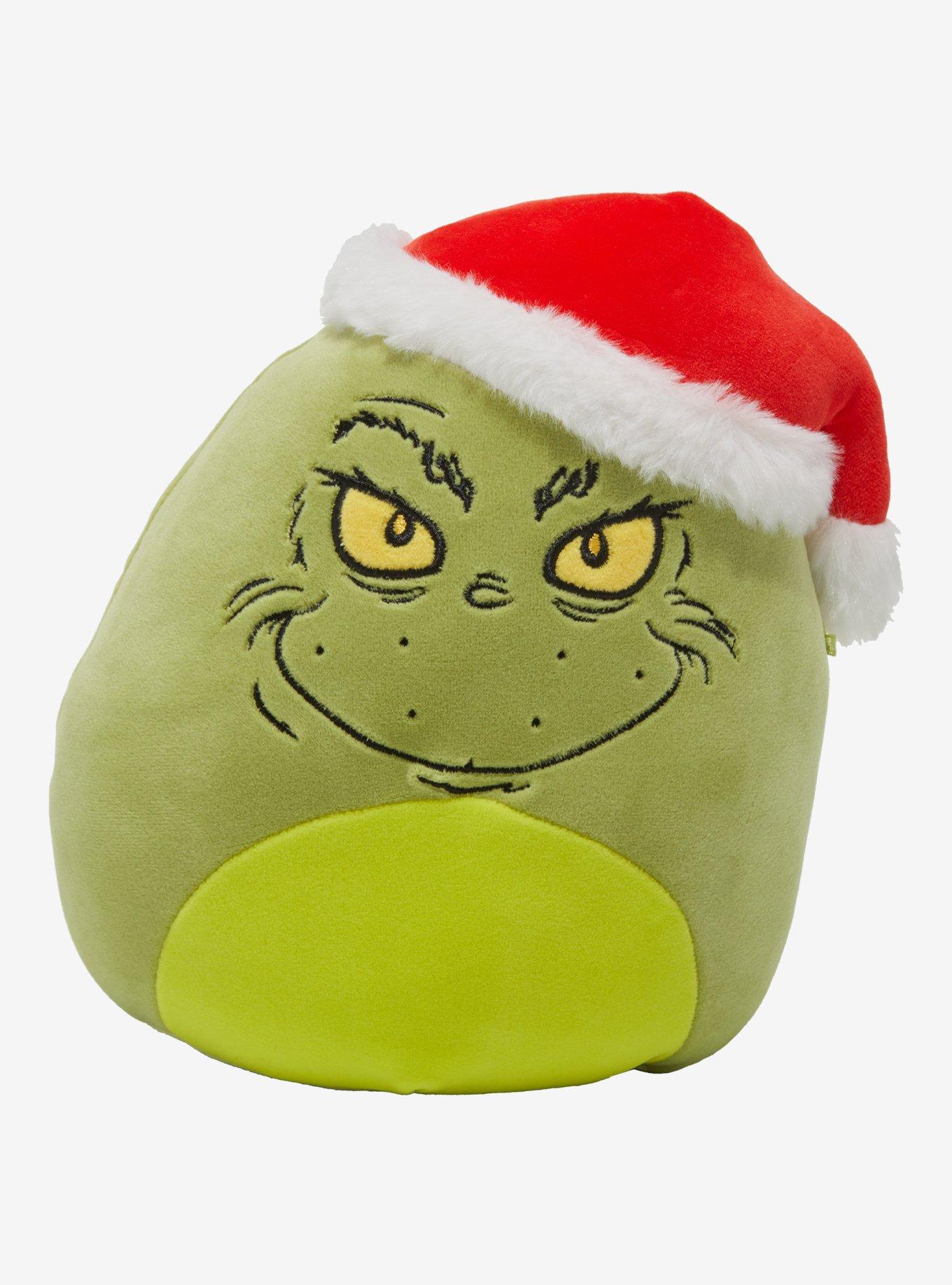 Squishmallows How the Grinch Stole Christmas The Grinch Santa Hat 8 Inch Plush, , hi-res