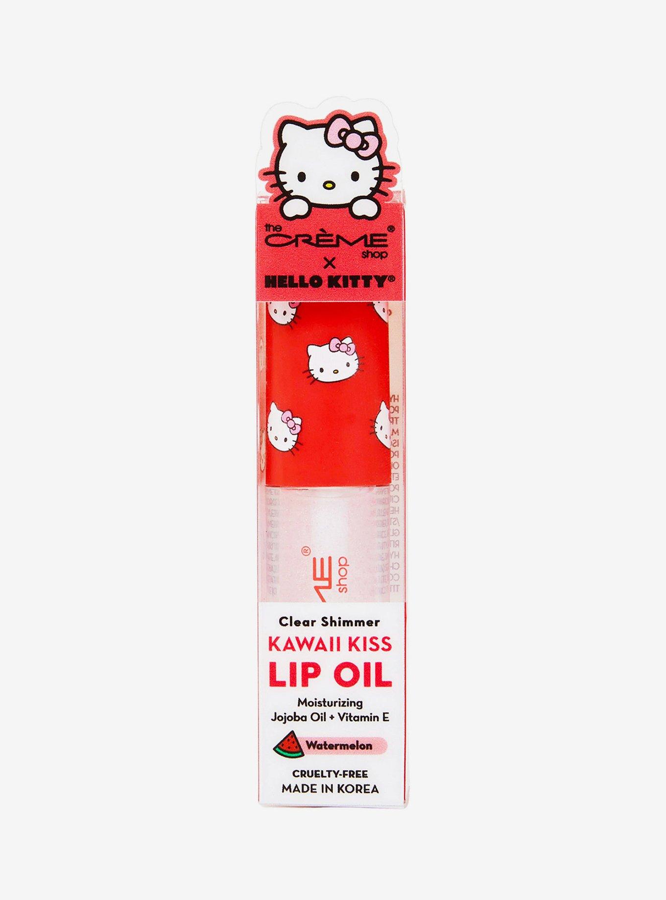 Crème Shop Sanrio Hello Kitty Kawaii Kiss Clear Shimmer Lip Oil