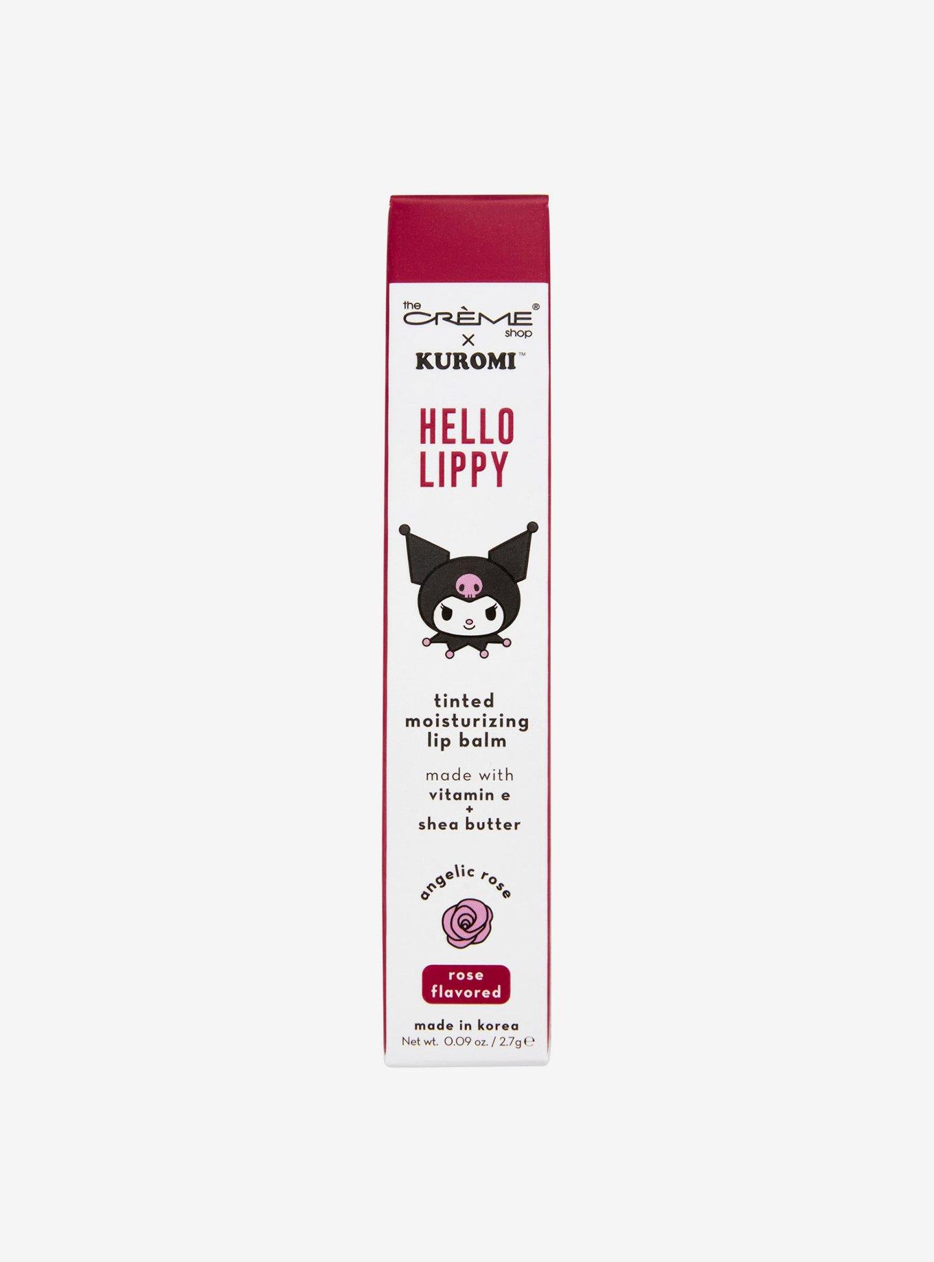 Crème Shop Sanrio Kuromi Hello Lippy Rose Flavored Tinted Lip Balm