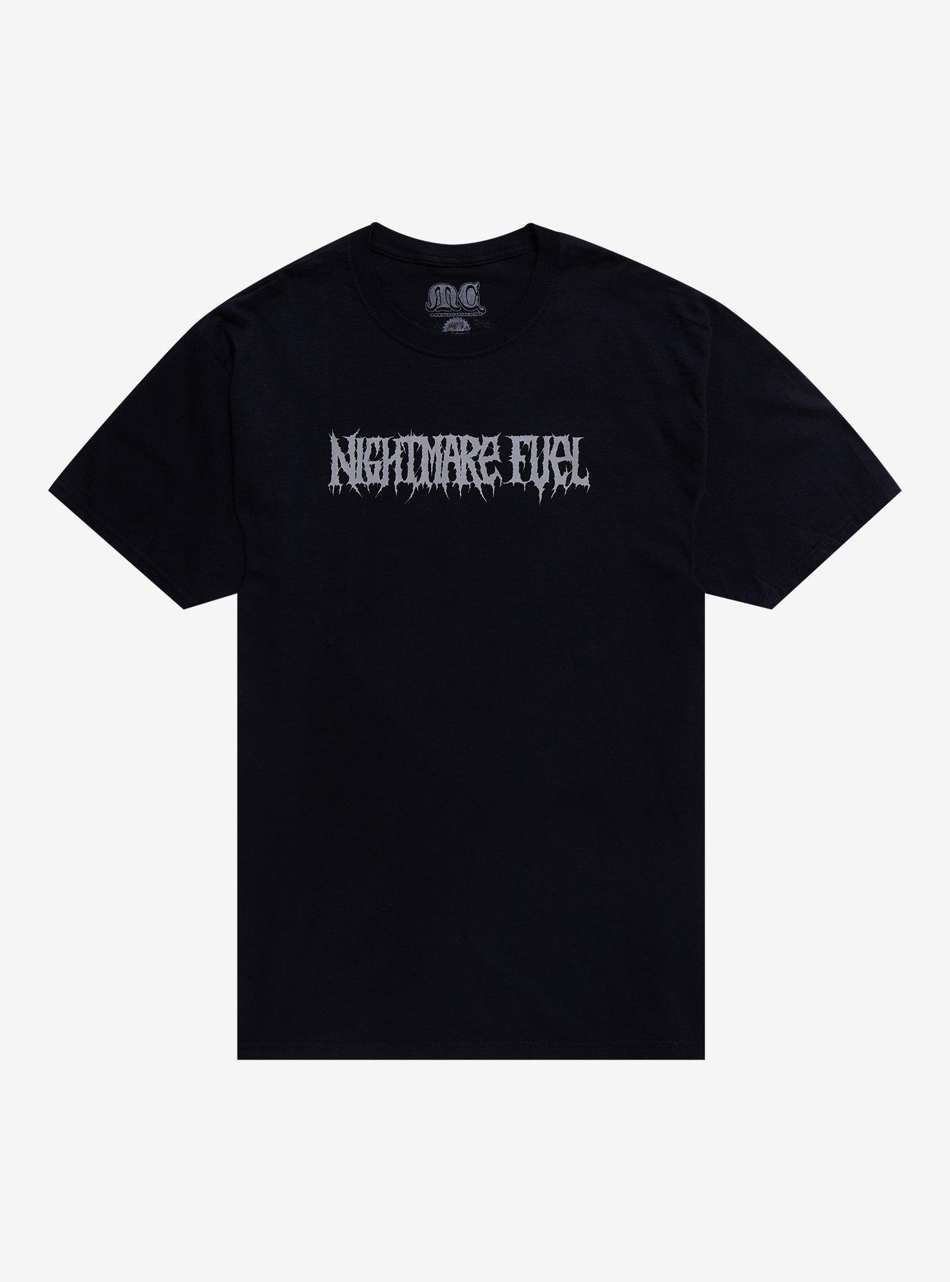 MeatCanyon Papa Meat Nightmare Fuel T-Shirt, BLACK, hi-res