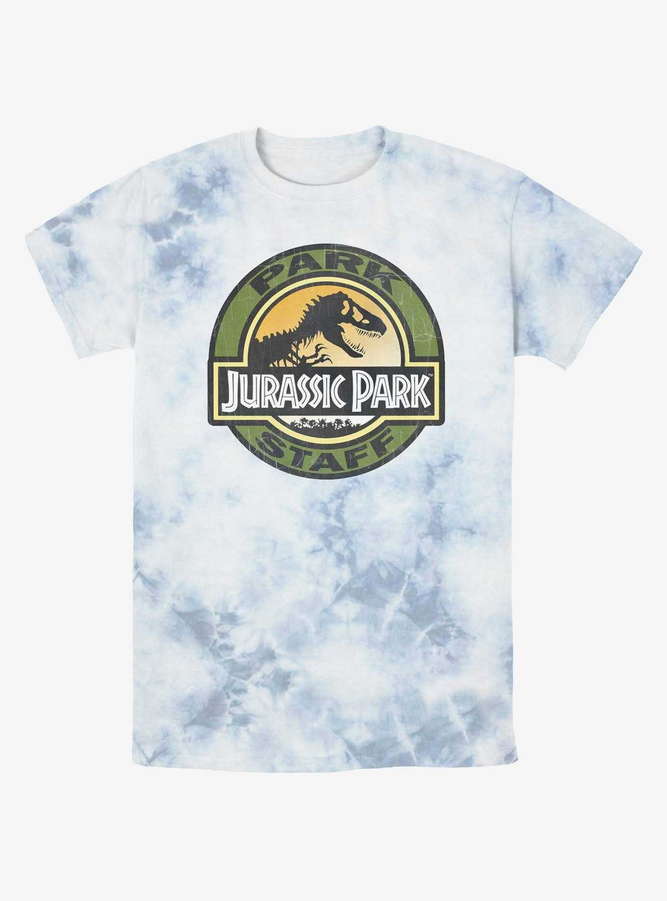Jurassic Park Staff Tie-Dye T-Shirt, , hi-res