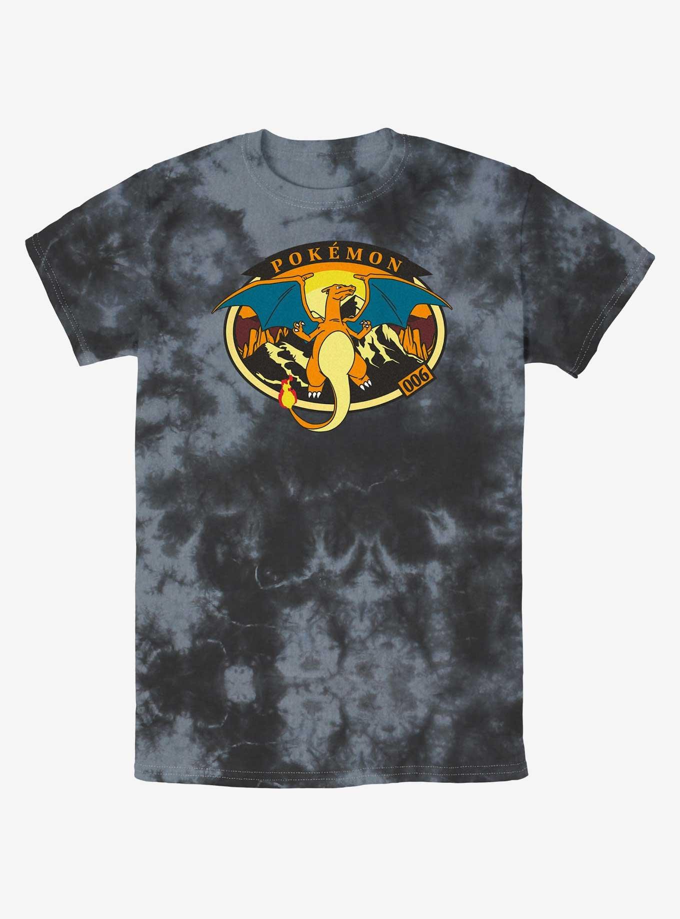 Pokemon Volcano Charizard Tie-Dye T-Shirt, , hi-res