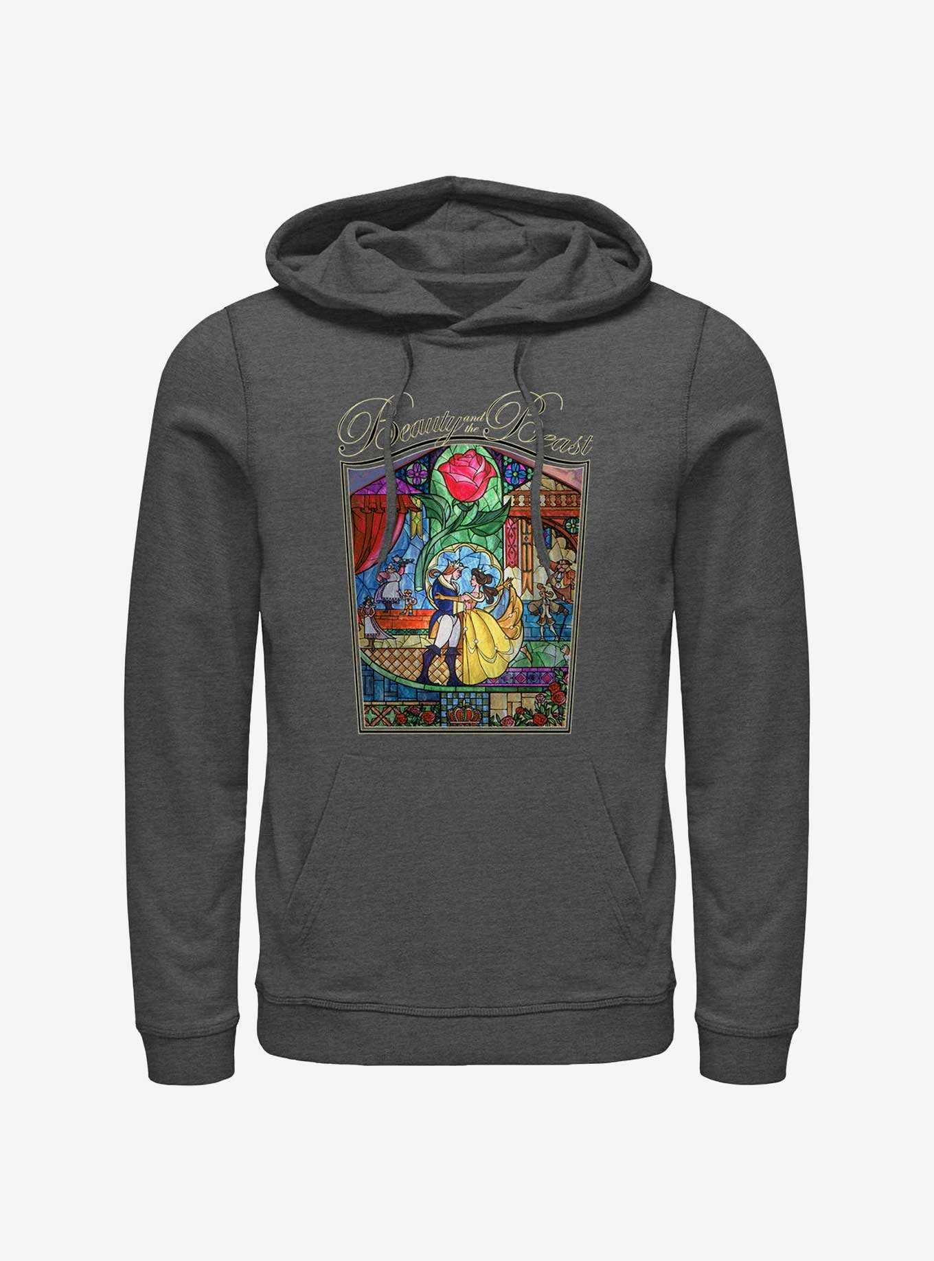 Disney Beauty and the Beast Stained Glass Story Hoodie, , hi-res