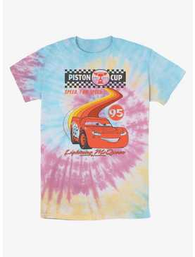 Disney Pixar Cars Retro McQueen Speedway Tie-Dye T-Shirt, , hi-res