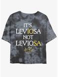 Harry Potter Leviosa Girls Tie-Dye Crop T-Shirt, BLKCHAR, hi-res