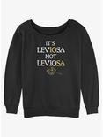 Harry Potter Leviosa Girls Slouchy Sweatshirt, BLACK, hi-res