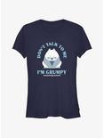 Dungeons & Dragons Grumpy Owlbear Girls T-Shirt, NAVY, hi-res