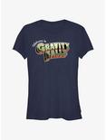 Disney Gravity Falls Welcome Destination Girls T-Shirt, NAVY, hi-res