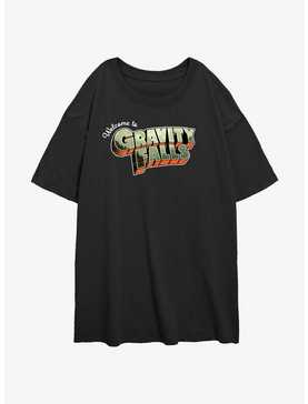 Disney Gravity Falls Welcome Destination Girls Oversized T-Shirt, , hi-res