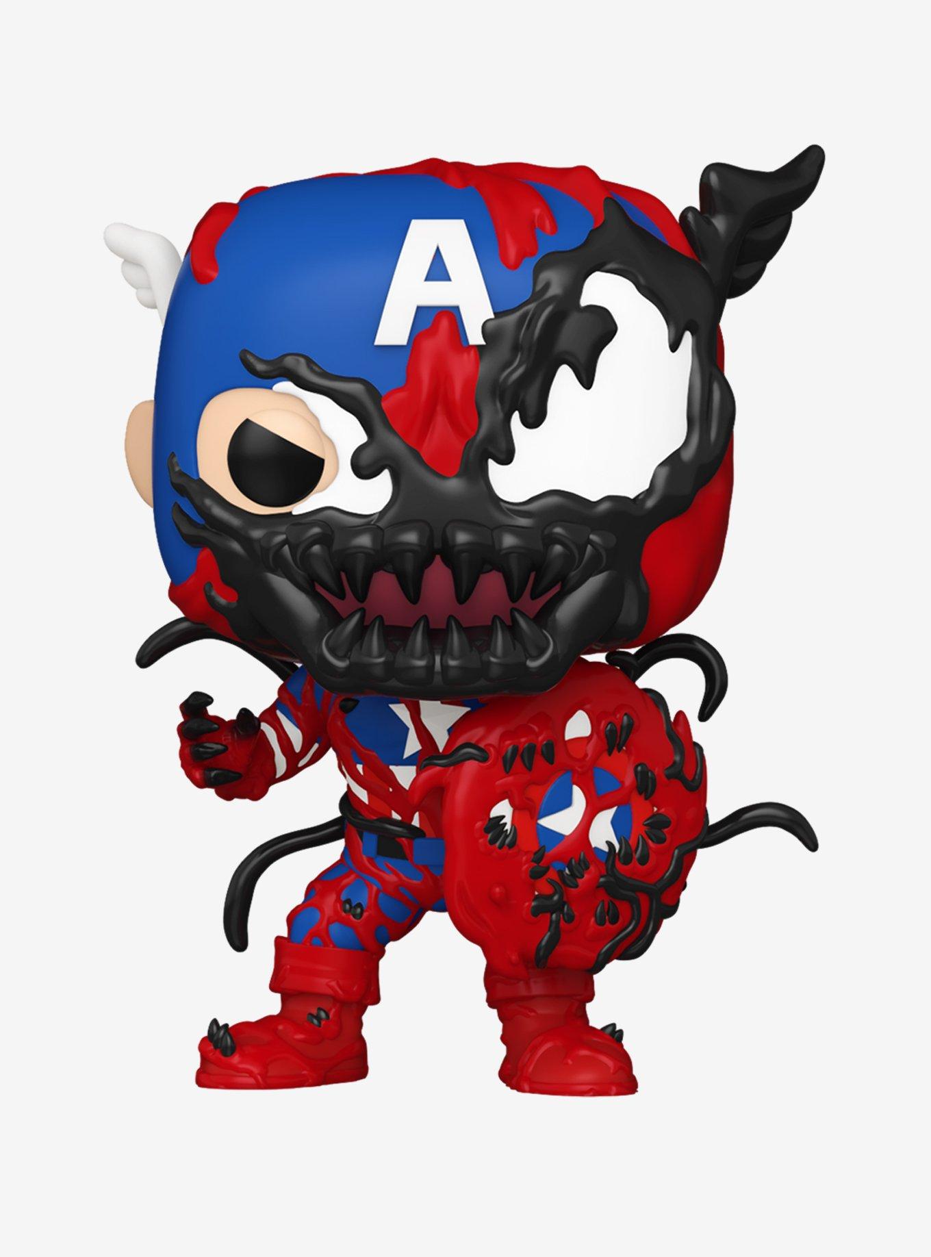 Funko Pop! Marvel Carnage Captain America Vinyl Bobblehead, , hi-res