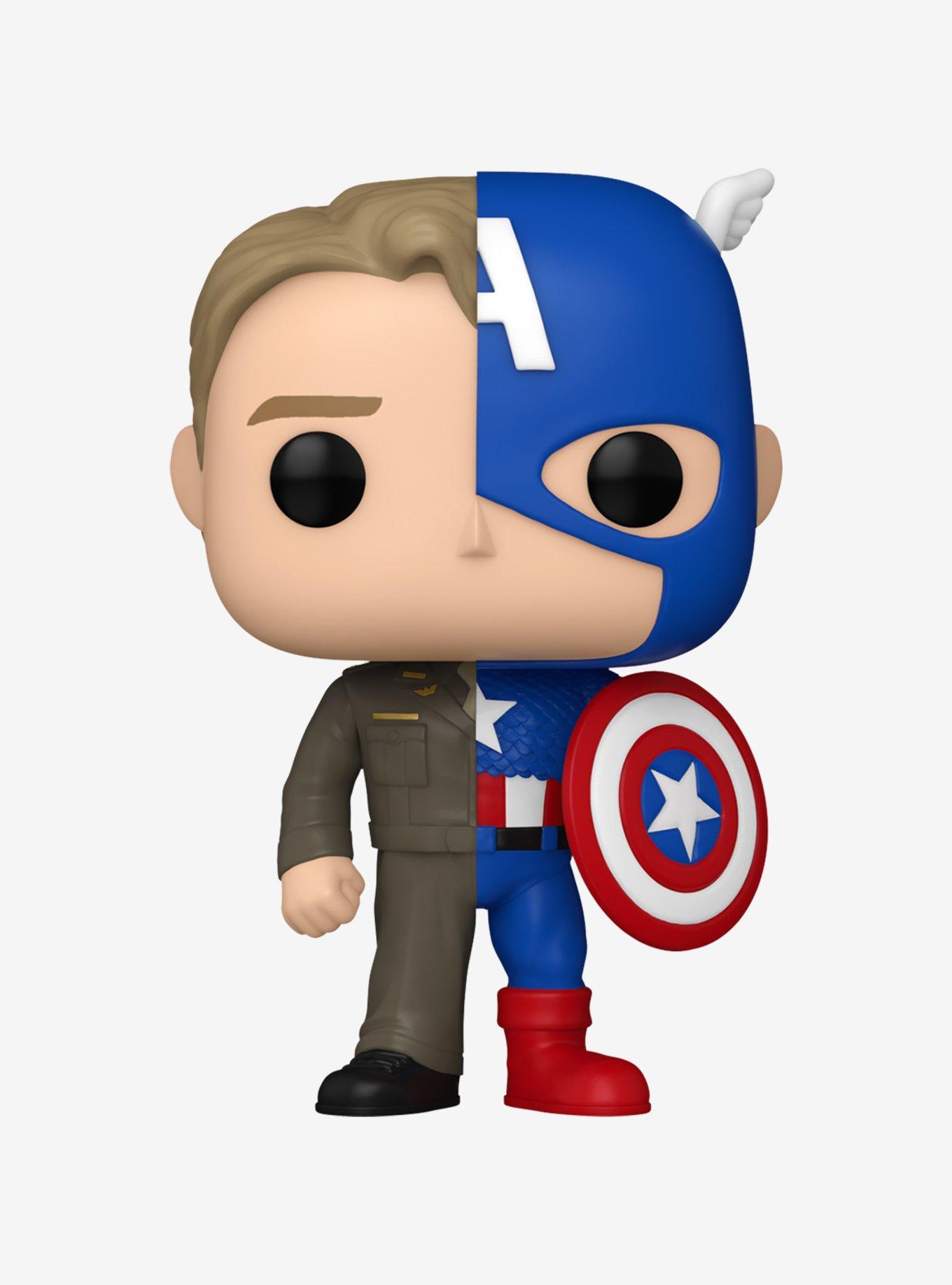 Funko Pop! Marvel Steve Rogers/Captain America Vinyl Figure, , hi-res