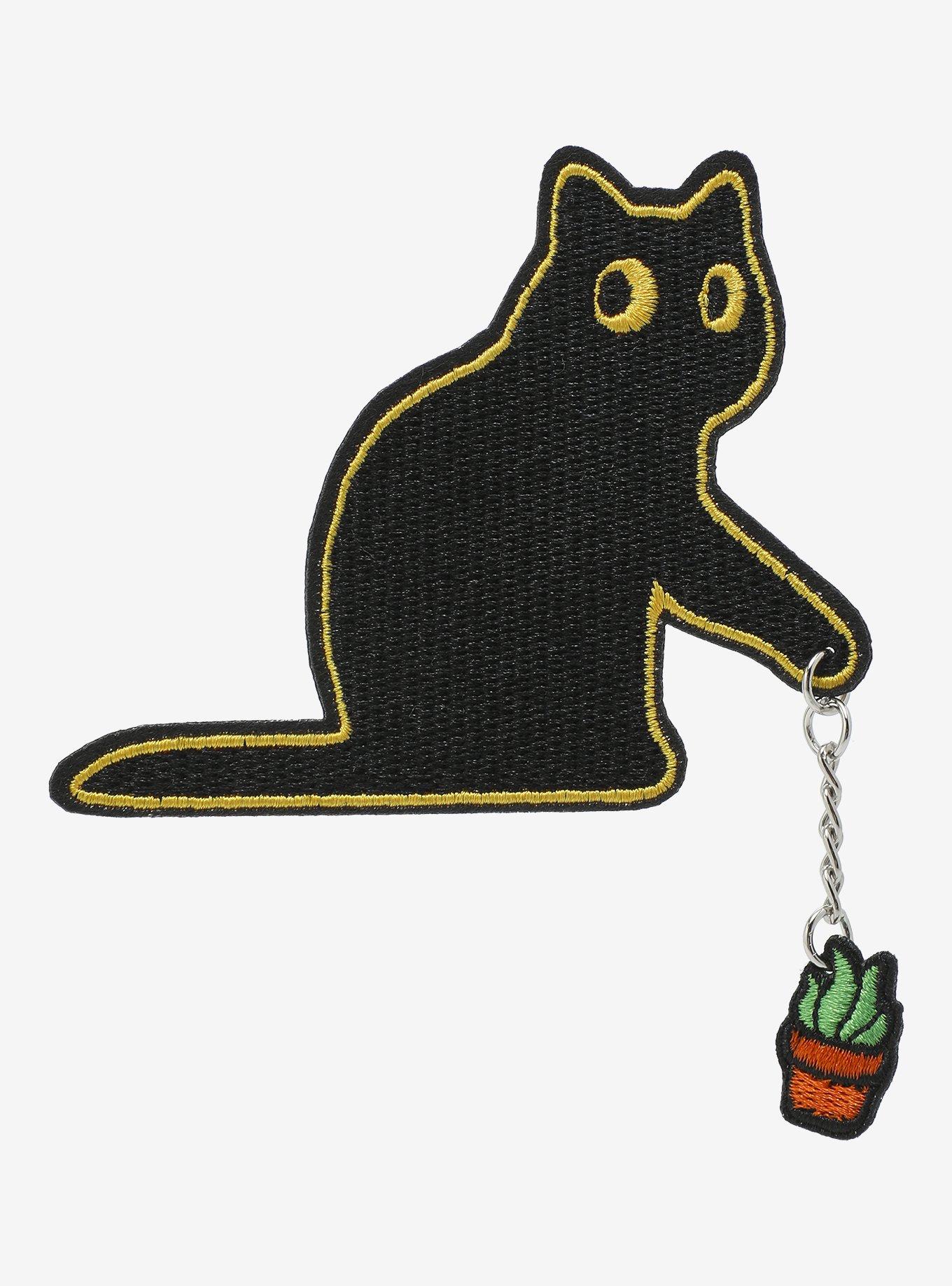 Cat Plant Charm Patch | Hot Topic