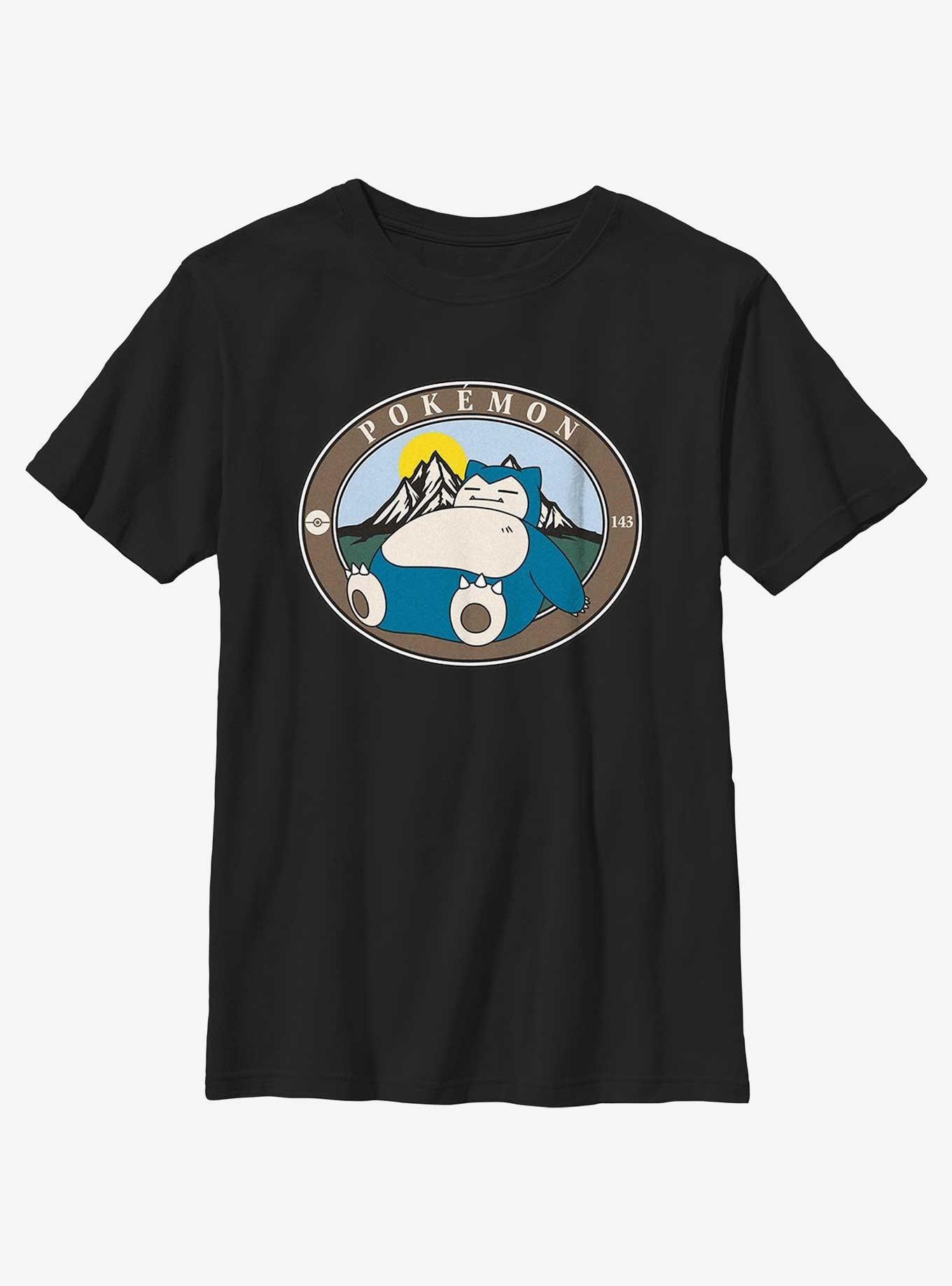 Pokemon Sleepy Snorlax Youth T-Shirt