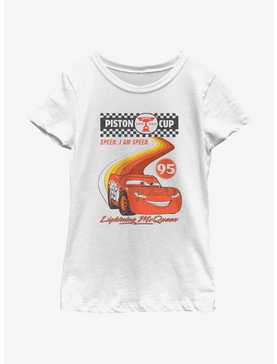 Disney Pixar Cars Retro McQueen Speedway Youth Girls T-Shirt, , hi-res