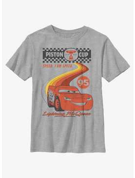Disney Pixar Cars Retro McQueen Speedway Youth T-Shirt, , hi-res