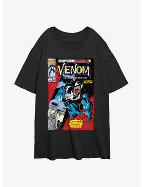 Marvel Spider-Man Venomies Comic Cover Womens Oversized T-Shirt, , hi-res