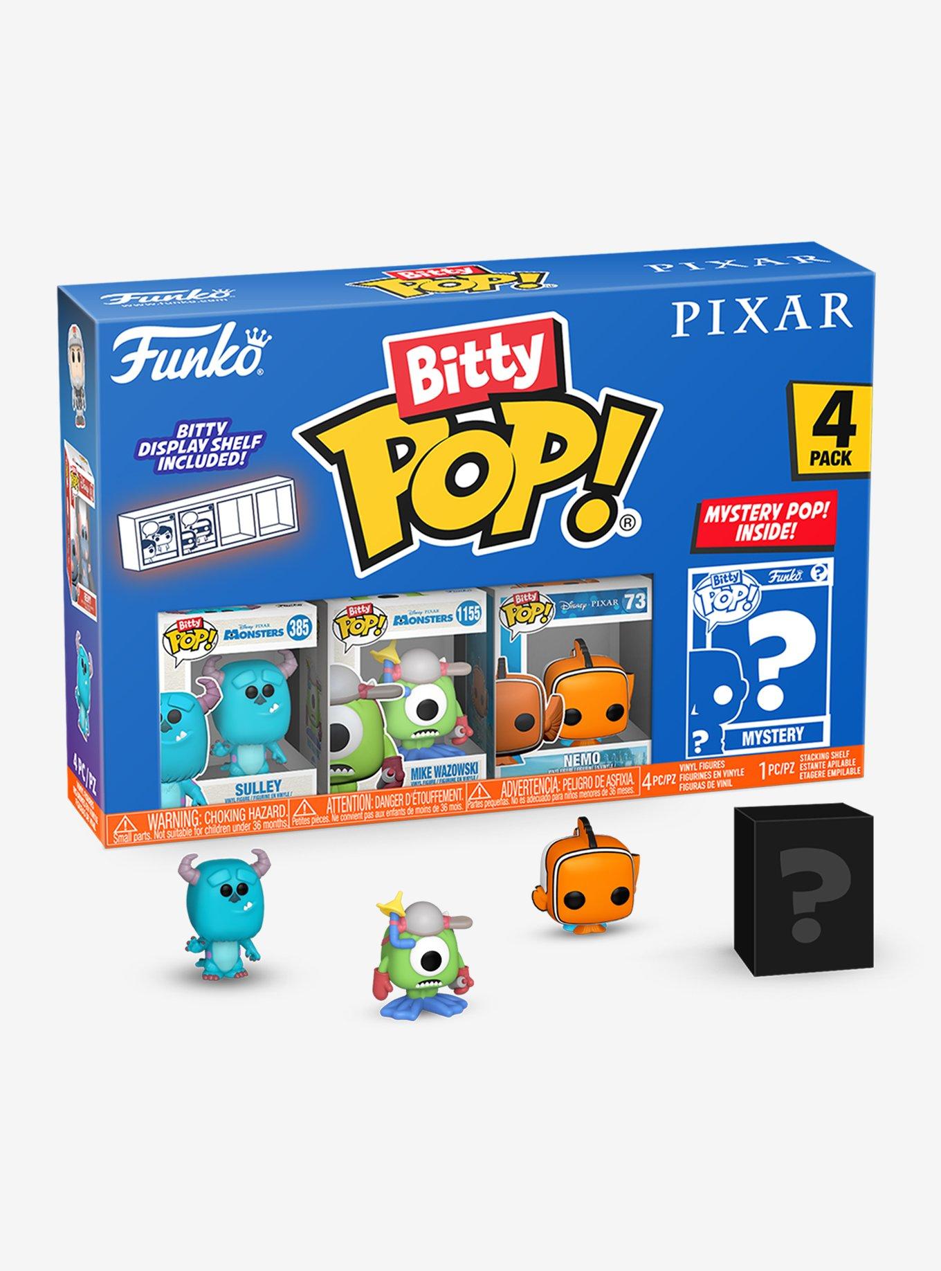 Funko Bitty Pop! Disney Pixar Sulley & Friends Blind Box Mini Vinyl Figure Set, , hi-res