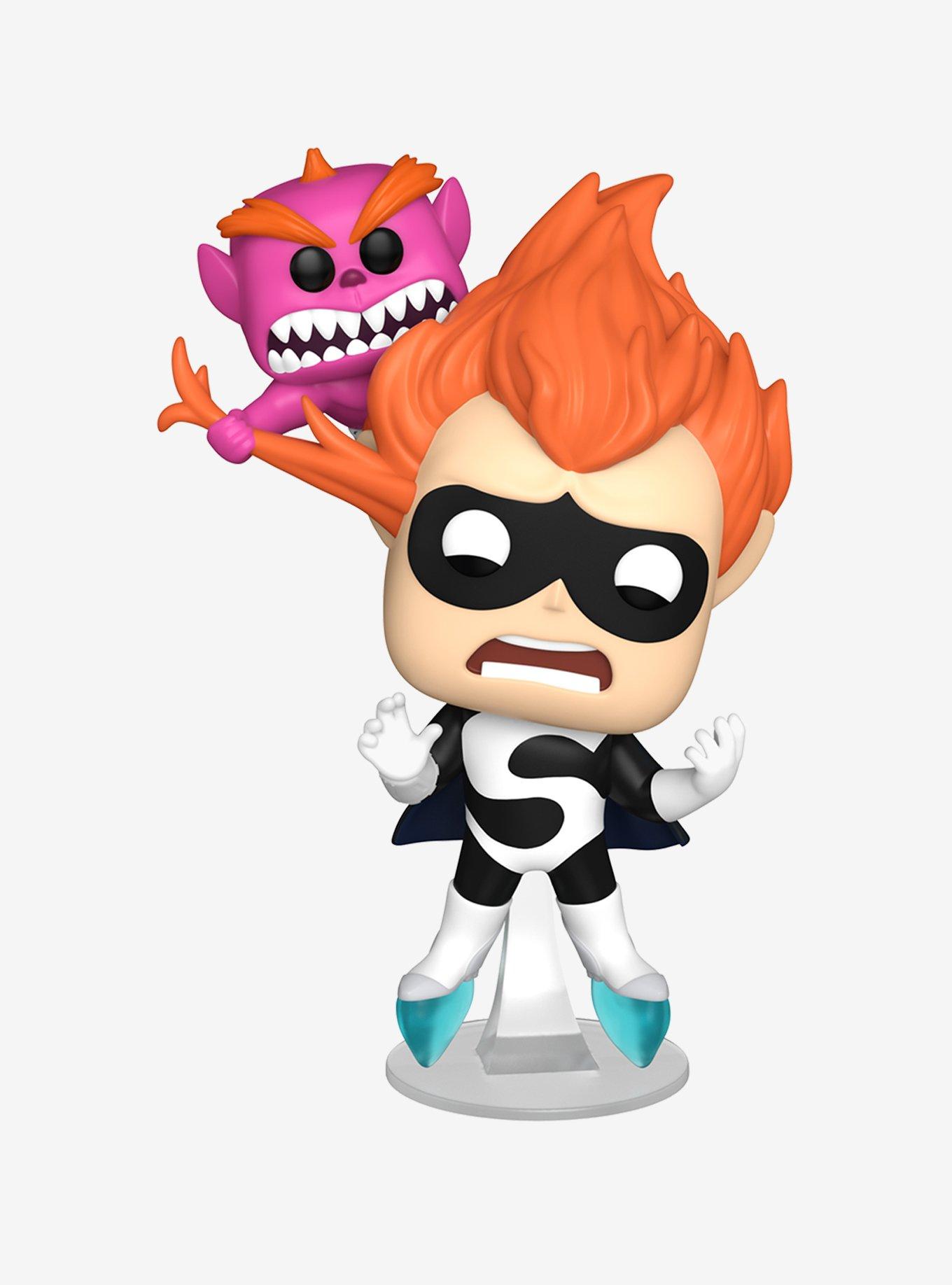 Funko Pop! Disney Pixar The Incredibles 20th Anniversary JJ & Syndrome Premium Vinyl Figure, , hi-res