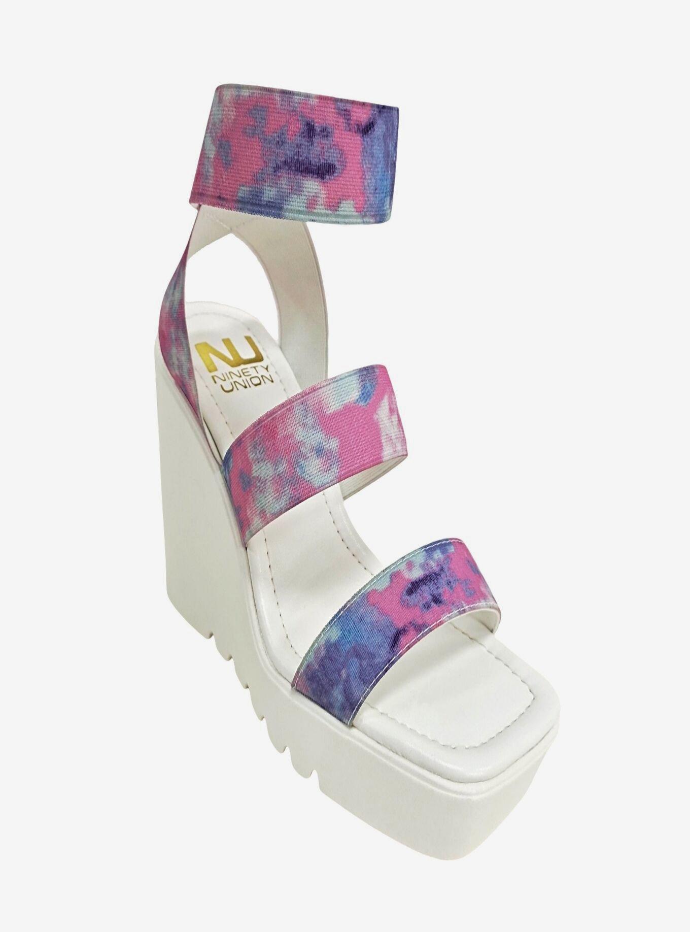 Paige Wedge Sandal White, , hi-res