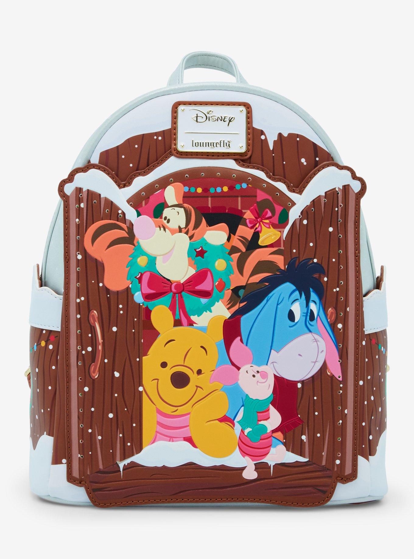 Loungefly Disney Winnie The Pooh Holiday Light-Up Mini Backpack, , hi-res