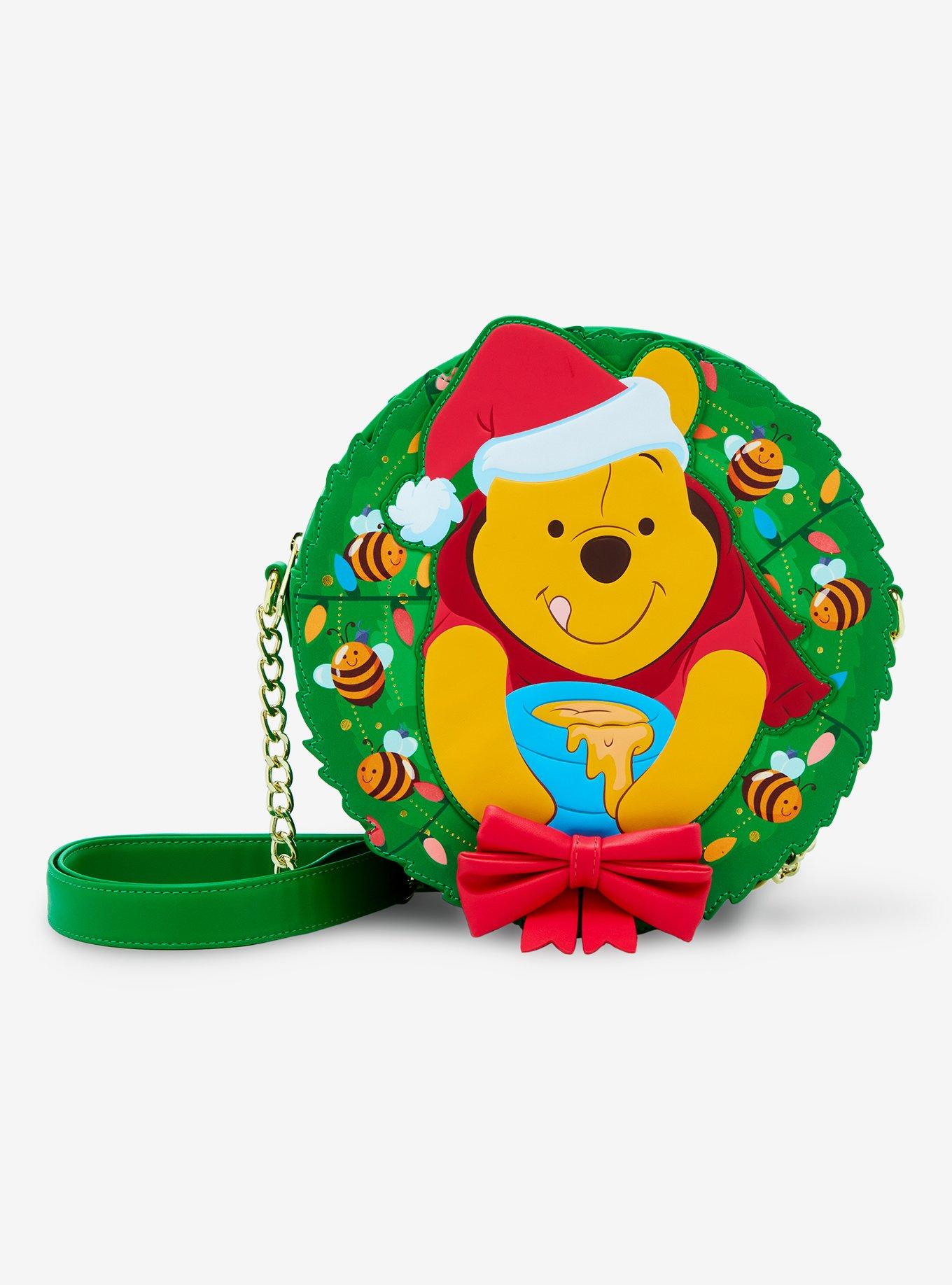 Loungefly Winnie The Pooh Wreath Crossbody Bag, , hi-res