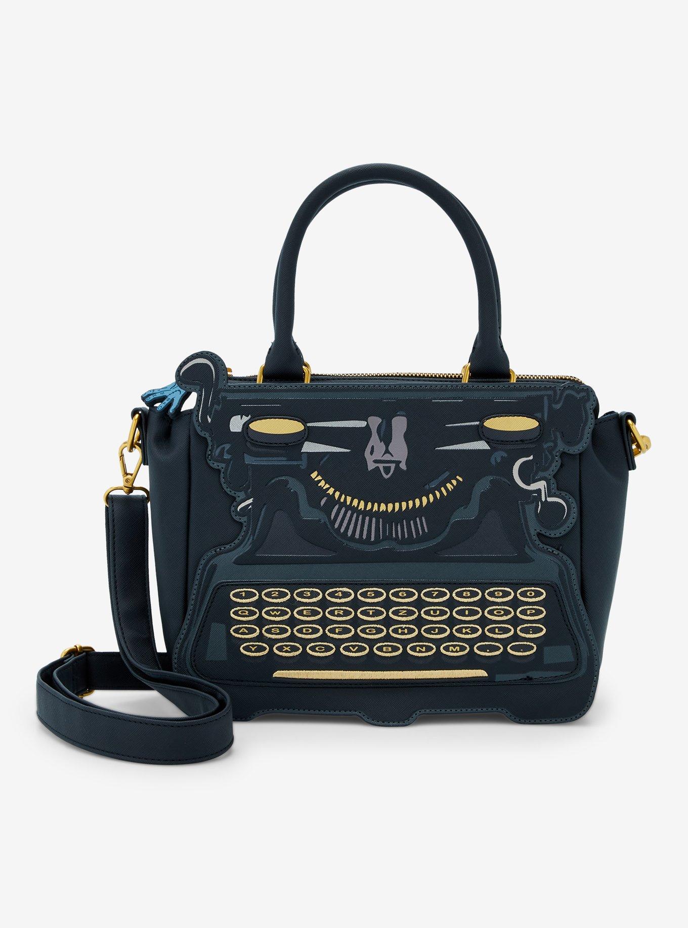 Loungefly Wednesday Typewriter Crossbody Bag, , hi-res