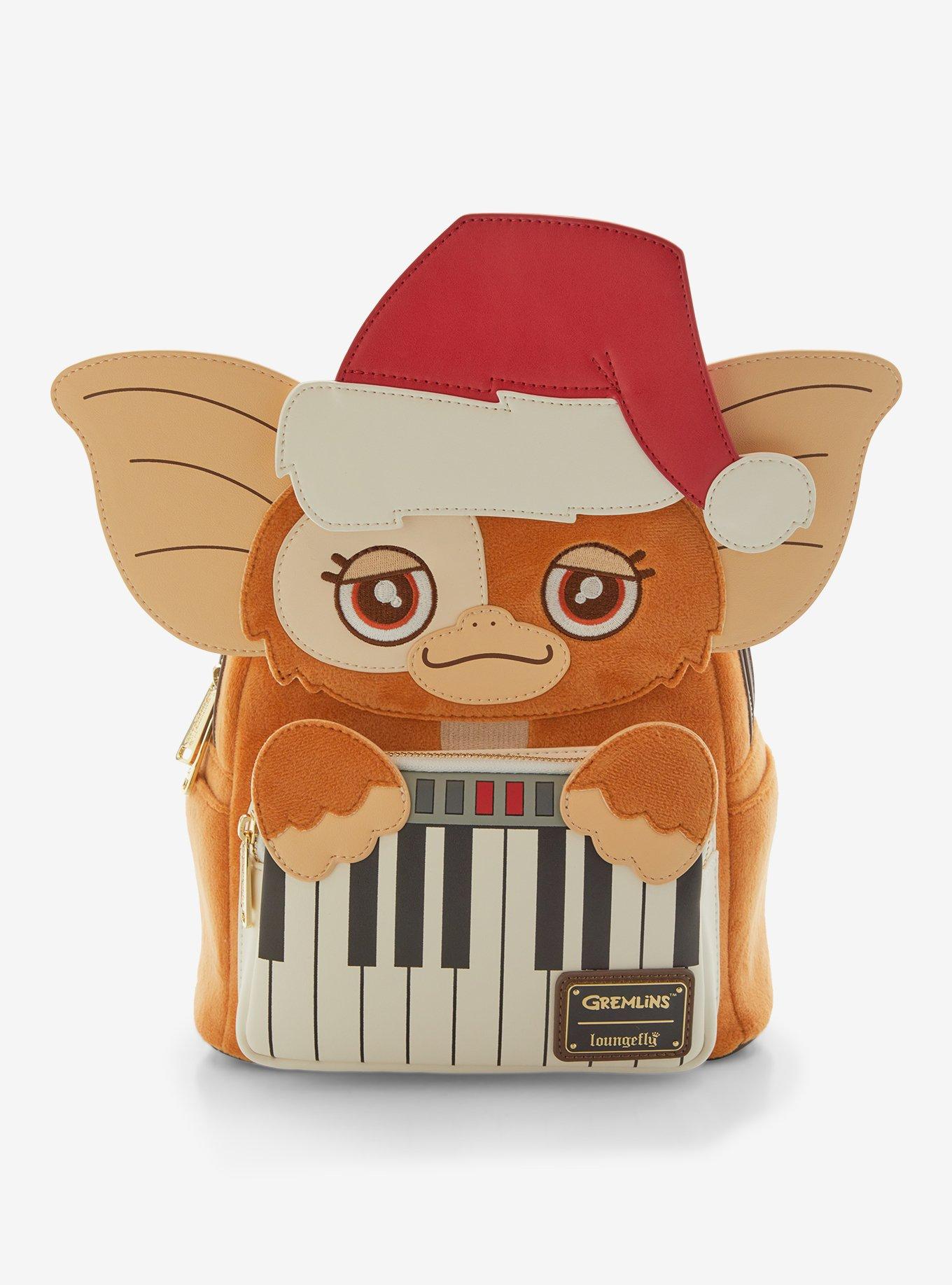 Loungefly Gremlins Gizmo Santa Hat Figural Mini Backpack, , hi-res