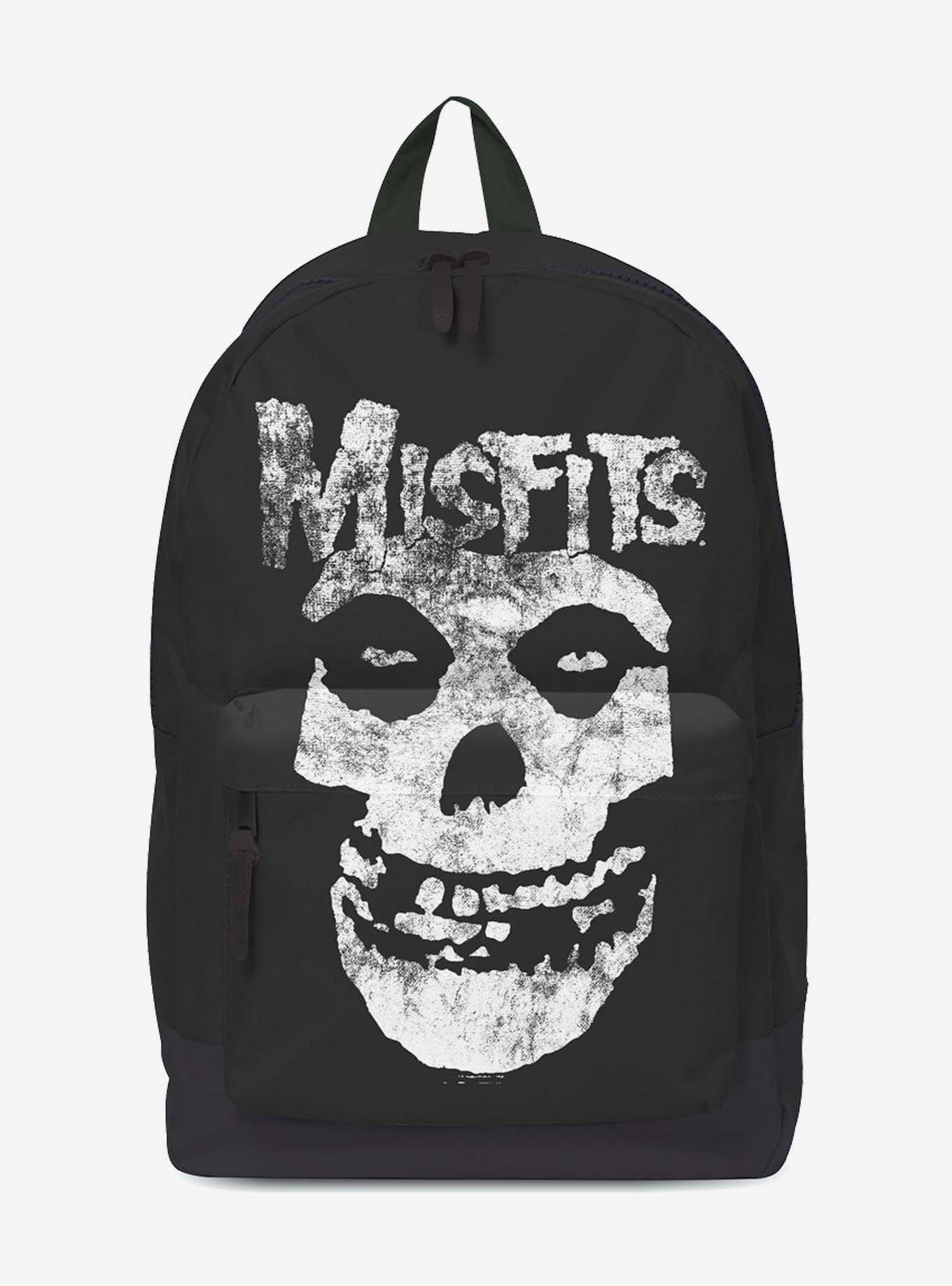 Misfits Fiend Skull Glow-In-The-Dark Backpack, , hi-res