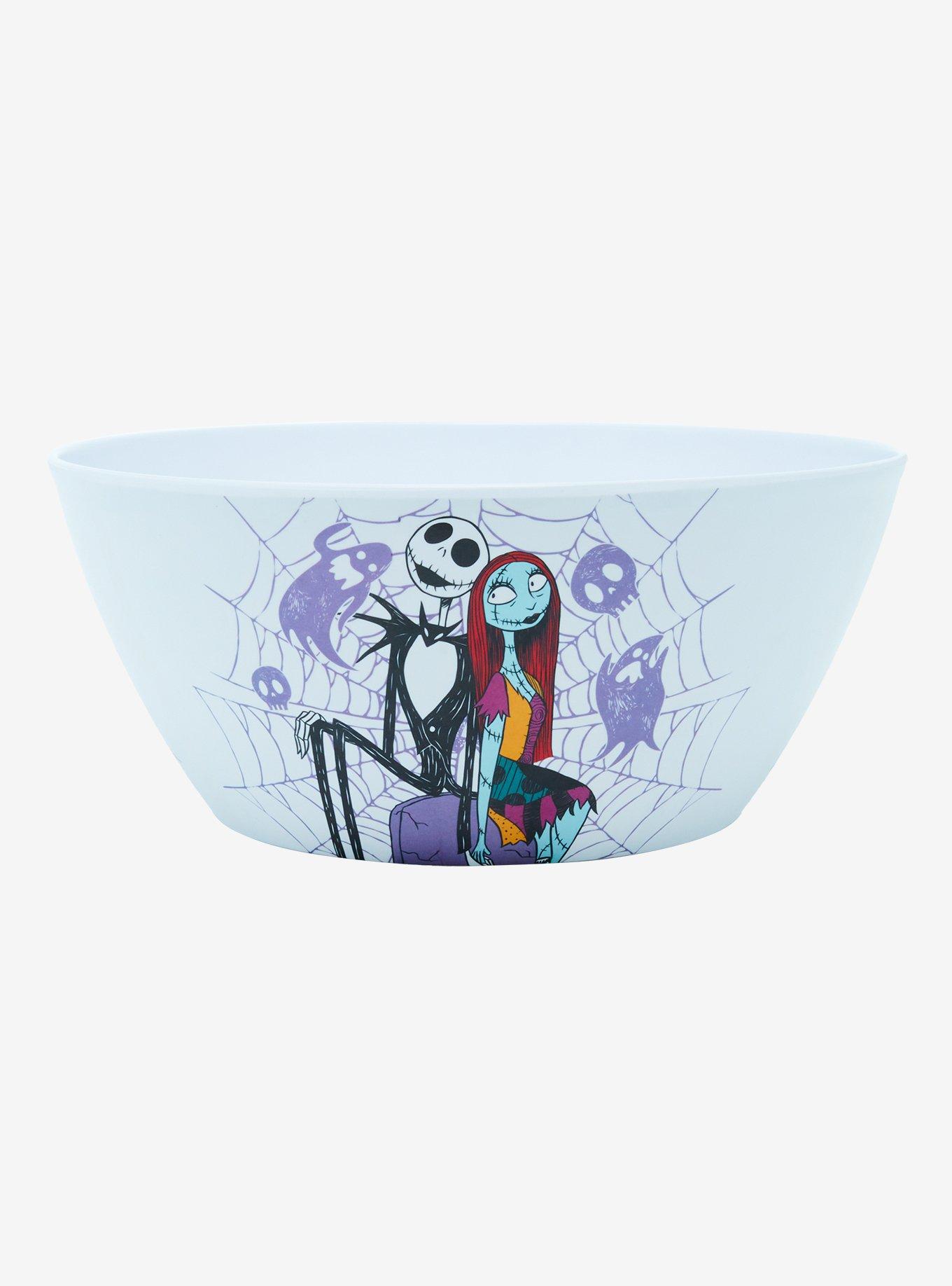 The Nightmare Before Christmas Jack & Sally Web Candy Bowl, , hi-res