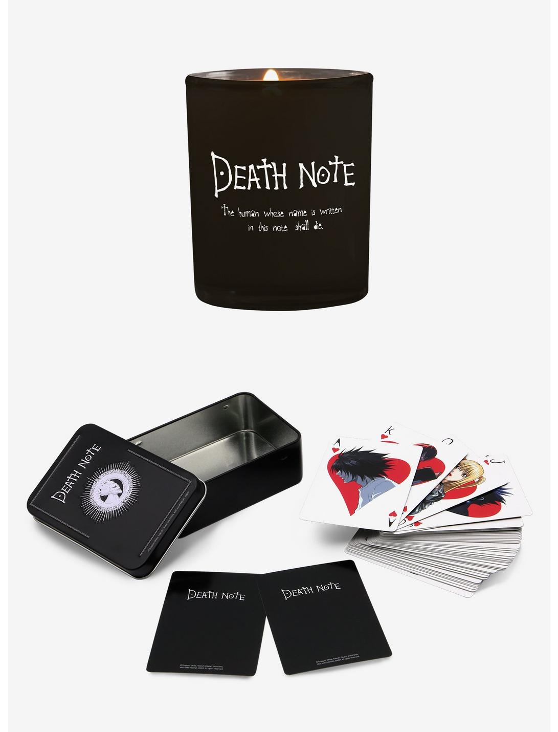 Death Note Candle and Playing Card Bundle, , hi-res