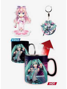 Hatsune Miku Acryl Keychain and Mug Bundle, , hi-res