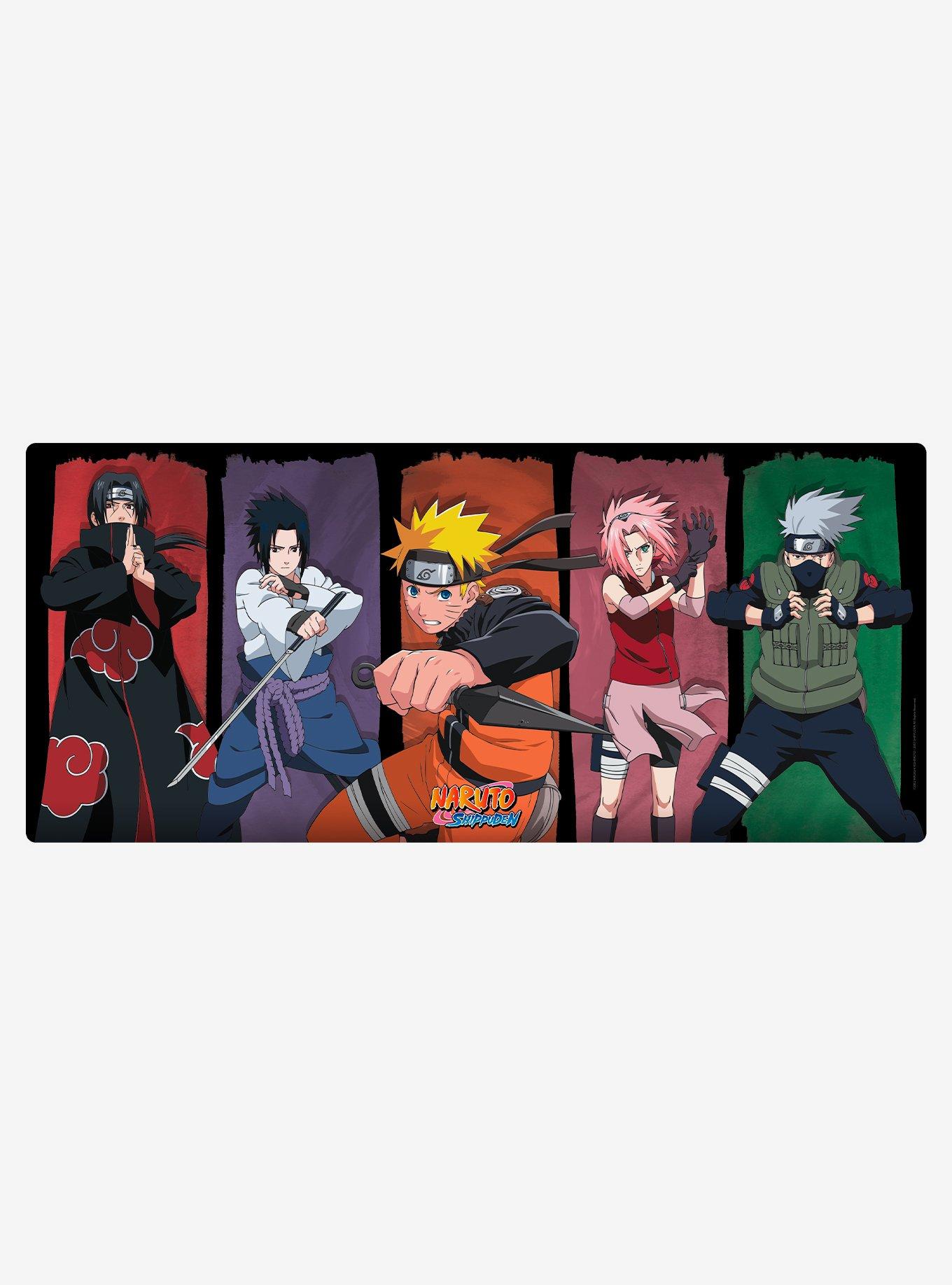 Naruto Shippuden Group XXL Mousepad, , hi-res