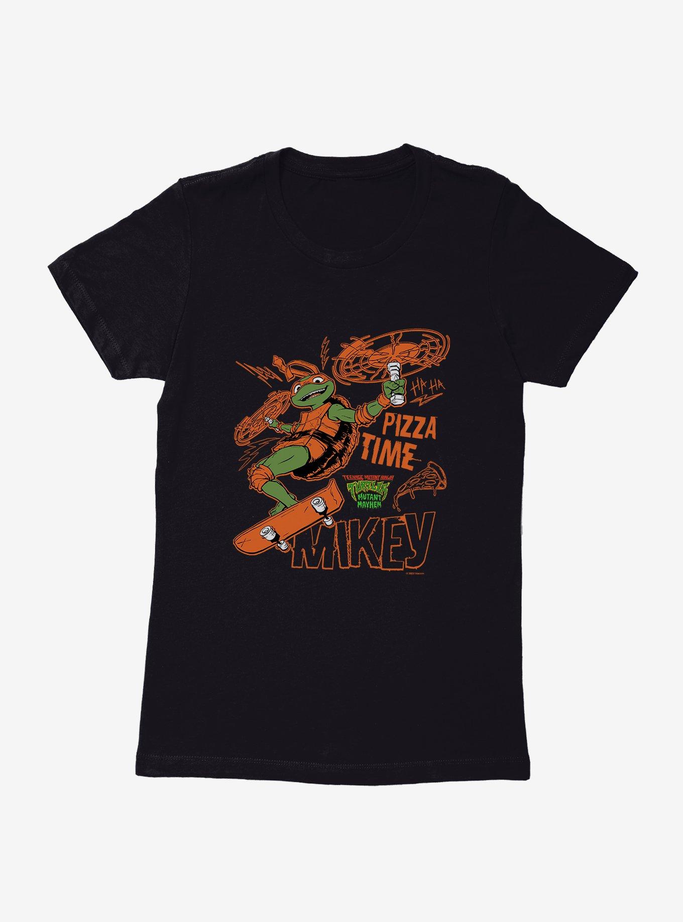 Teenage Mutant Ninja Turtles Pizza Time Womens T-Shirt