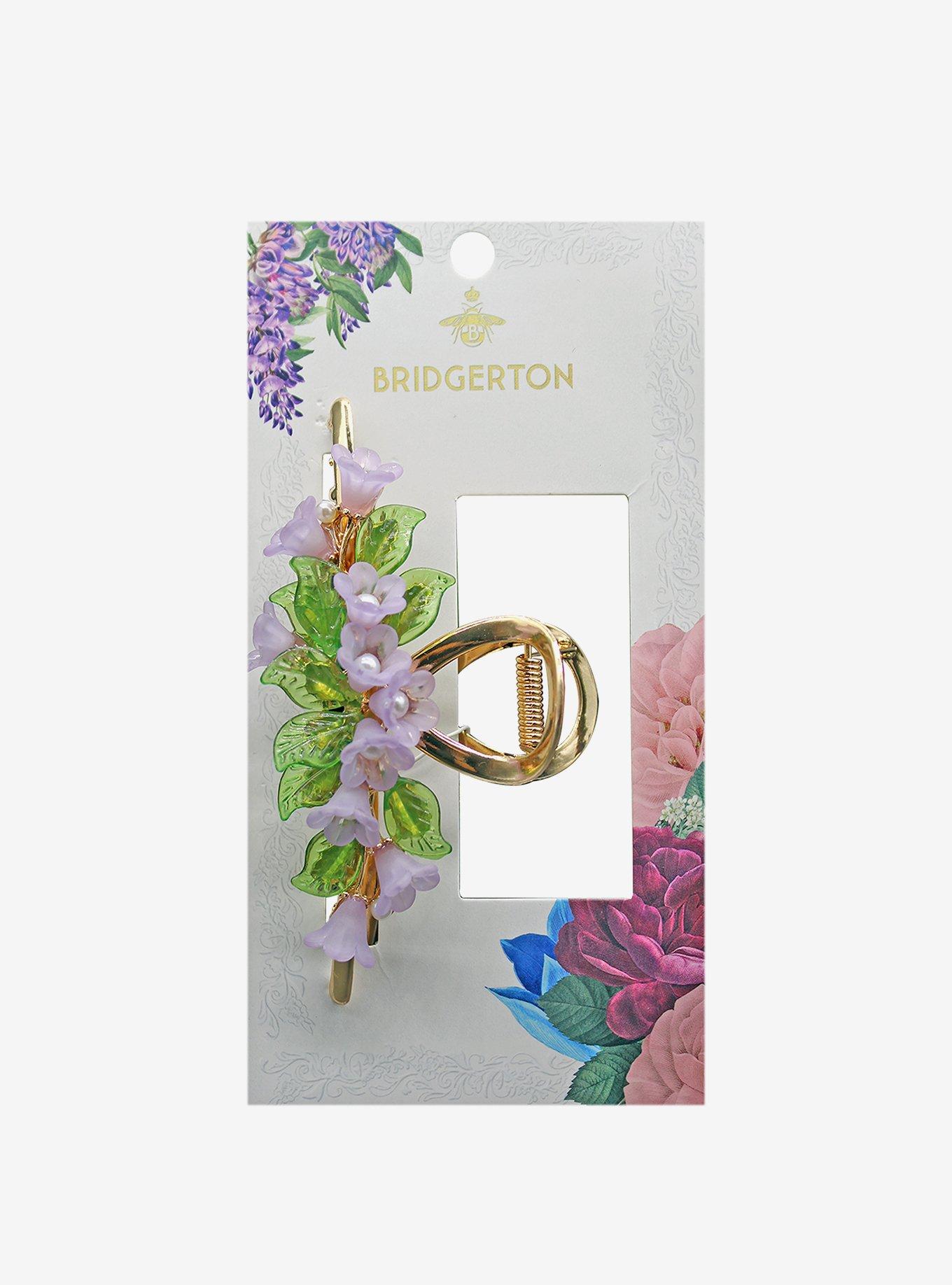 Bridgerton Wisteria Claw Hair Clip, , hi-res