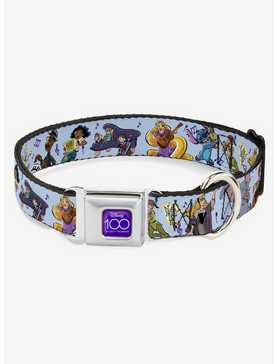 Disney100 Musical Wonder Characters Music Notes Seatbelt Buckle Dog Collar, , hi-res